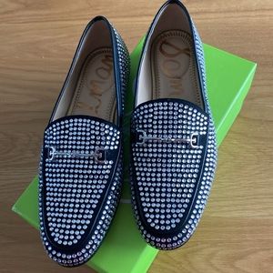 Sam Edelman Women's Loraine Glitz Loafer shoes flats